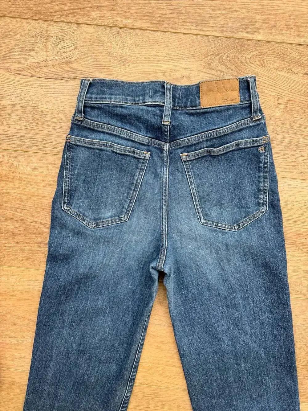 Madewell Perfect Vintage Wide-Leg Jeans Women’s 26 High Rise Dark Wash